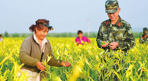 擁軍愛民 魚水情深