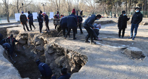 圓明園遺址考古發(fā)現(xiàn)皇家稻田遺址