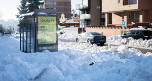 暴風(fēng)雪過后的馬德里