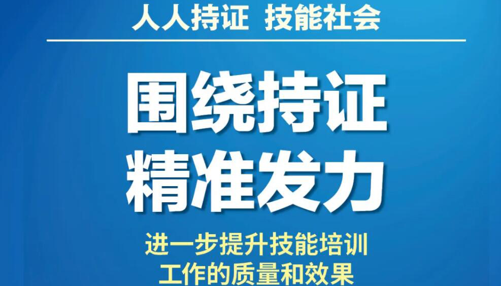 【海報】看山西如何部署“人人持證、技能社會”