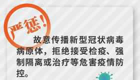 【海報(bào)】這17類涉疫情防控犯罪將依法予以嚴(yán)懲！