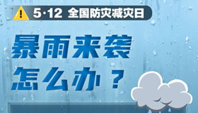 【海報】全國防災(zāi)減災(zāi)日里，防汛指南請收好