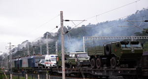 我軍衛(wèi)生列車首次實(shí)現(xiàn)跨境投送