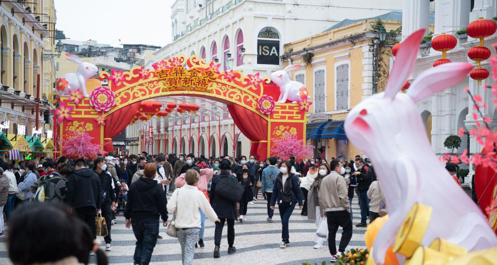 兔年春節(jié)澳門(mén)旅游交出亮麗成績(jī)單