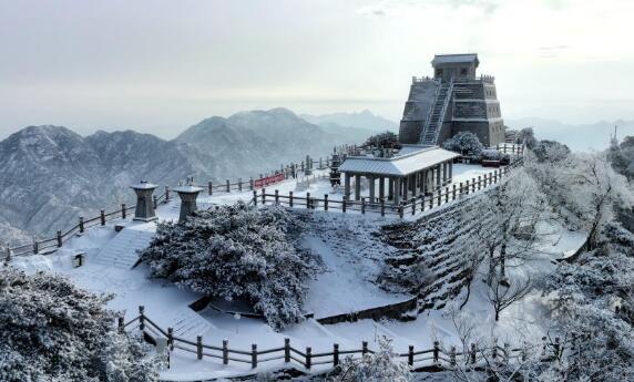 蒙山雪霽美如畫(huà)