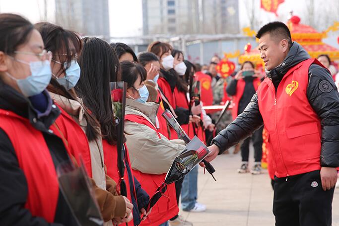 山西文水：軍民魚水情 共連鵲橋