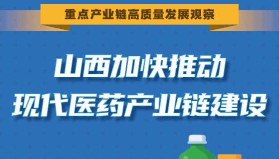 圖解丨山西加快推動現(xiàn)代醫(yī)藥產(chǎn)業(yè)鏈建設(shè)