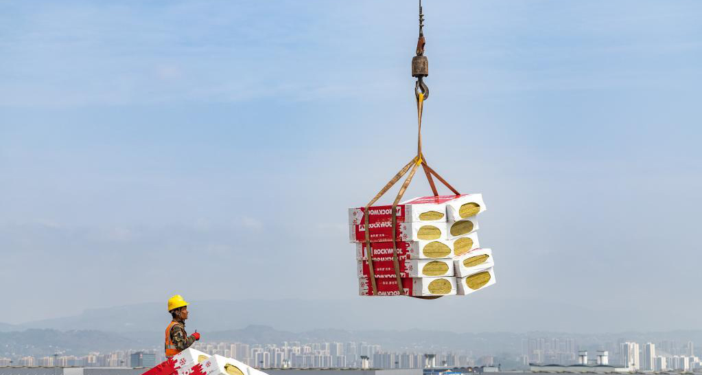 重慶江北國際機場T3B項目建設(shè)加速推進