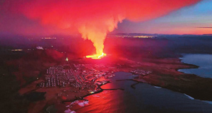 冰島火山活躍 或進(jìn)入“劇變時(shí)期”