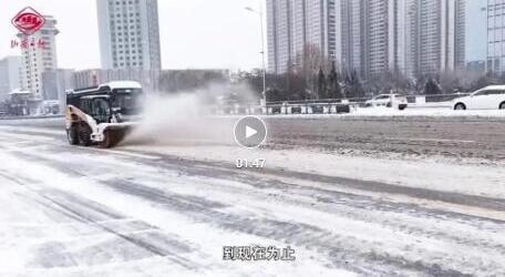 城市街道，高速公路！山西掃雪總動(dòng)員