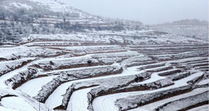 甘肅部分地區(qū)出現(xiàn)降雪