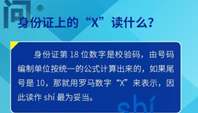 【海報】身份證上的“X”讀什么？火車票怎么搶？